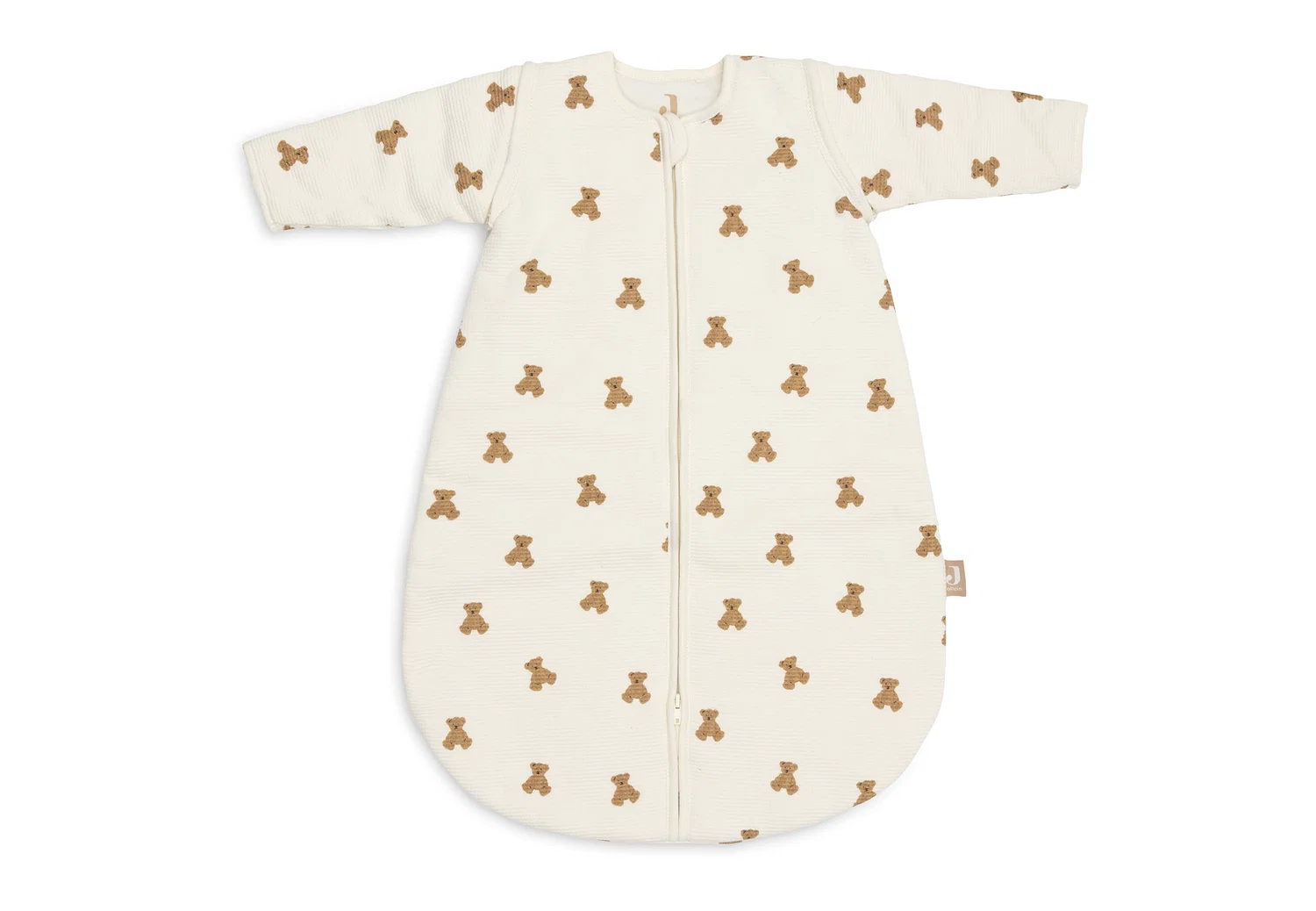Gigoteuse avec Manches Amovible - Mini Teddy Bear Little Waffle 60 Cm (Jollein)