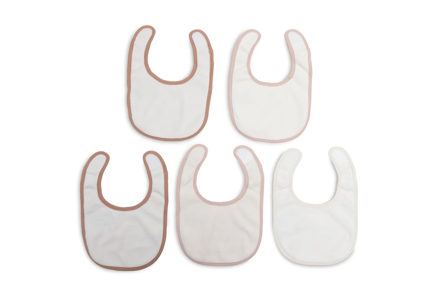 Bavoir Jersey imperméable - Soft Plumes - 5 Unités ( Jollein ) – Image 3