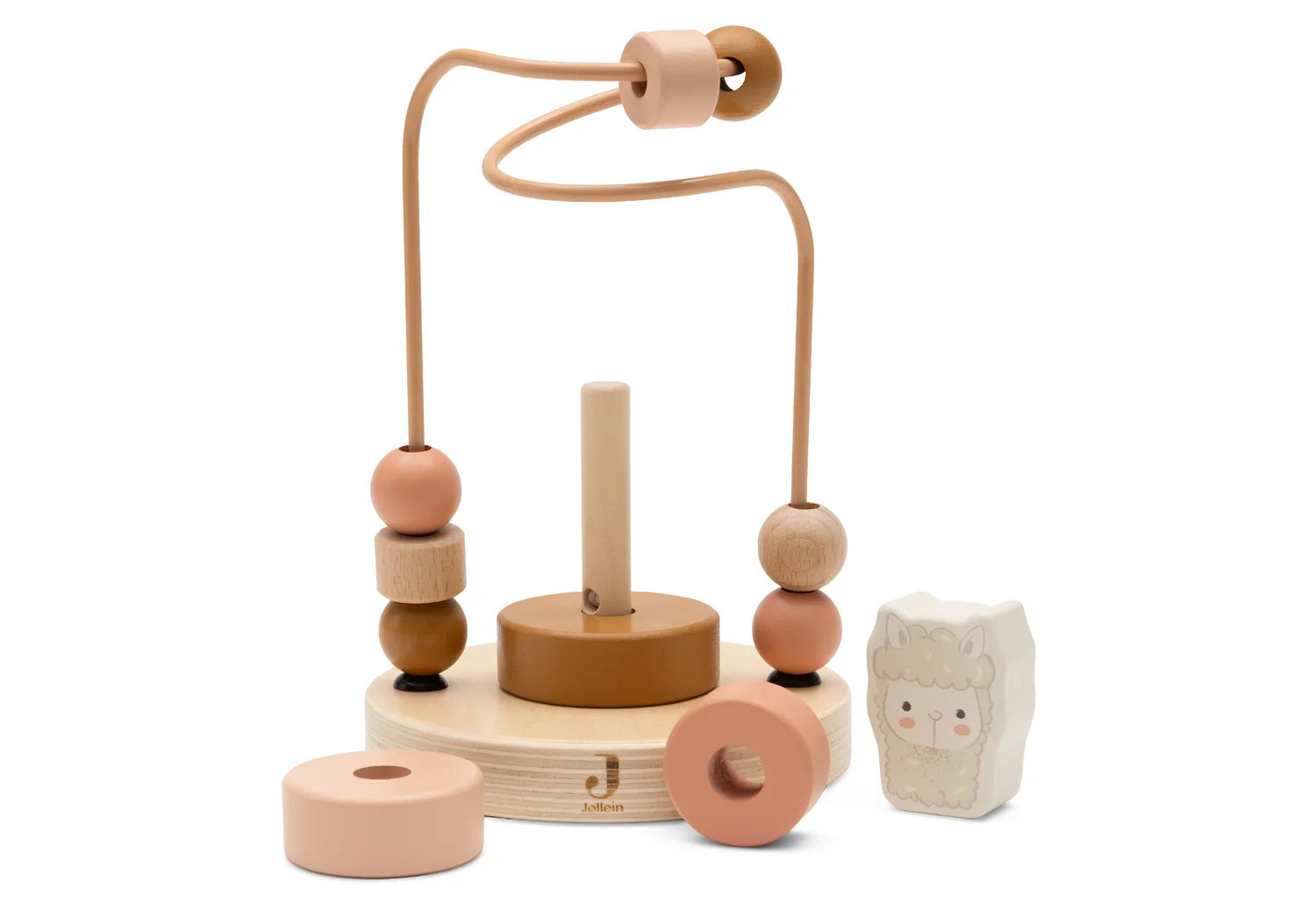 Boulier Spirale/Empilable en Bois - Alpaca Paco (Jollein) – Image 2