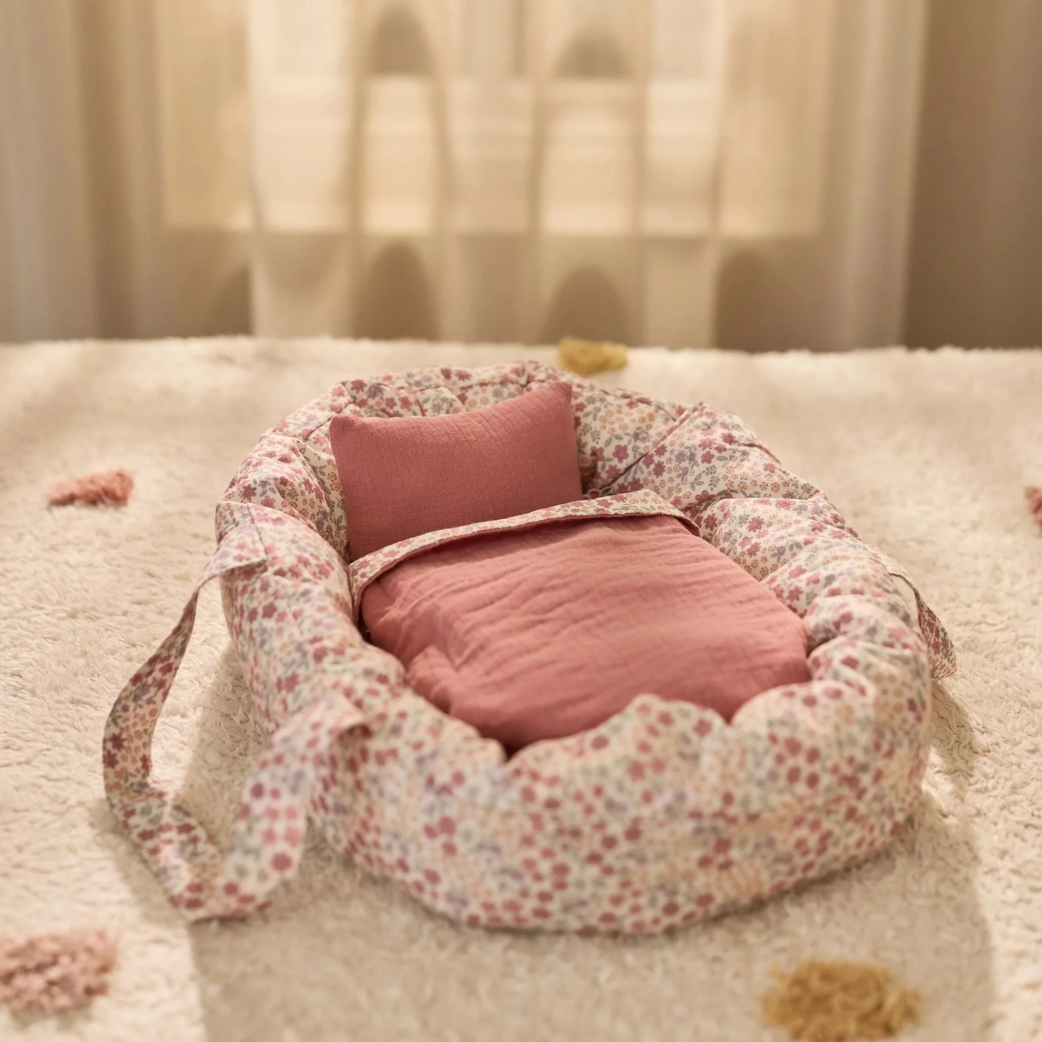 Nacelle pour poupée - Rose (Little Dutch) – Image 6