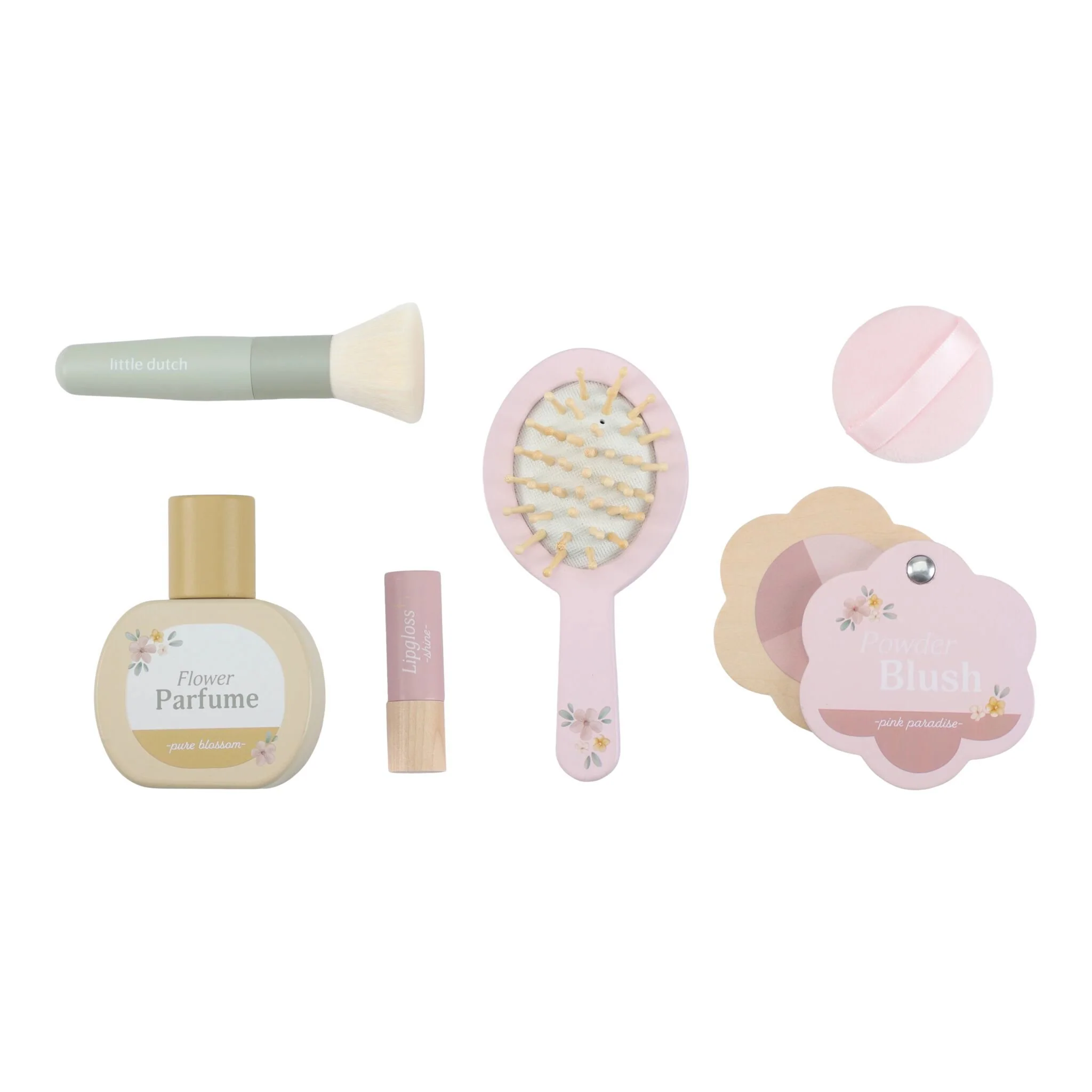 Grande coiffeuse en bois – Rose (Little Dutch) – Image 3