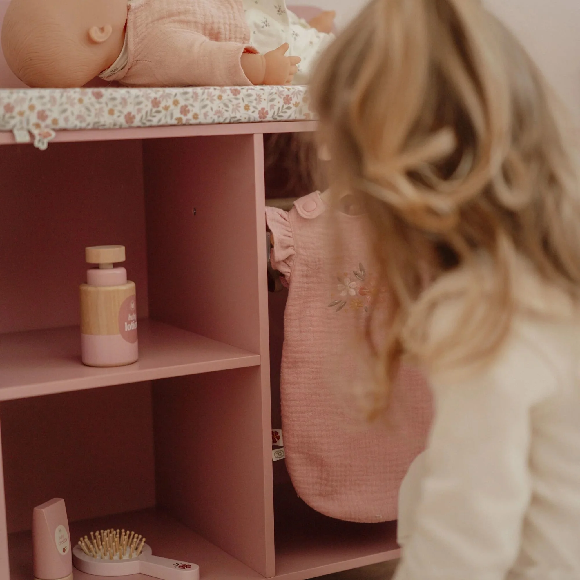 Commode de poupée – Rose (Little Dutch) – Image 6