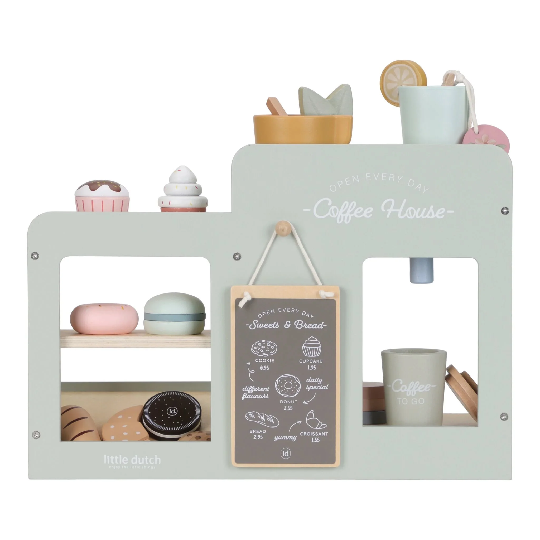 Coin café jouet - Vert (Little Dutch) – Image 3