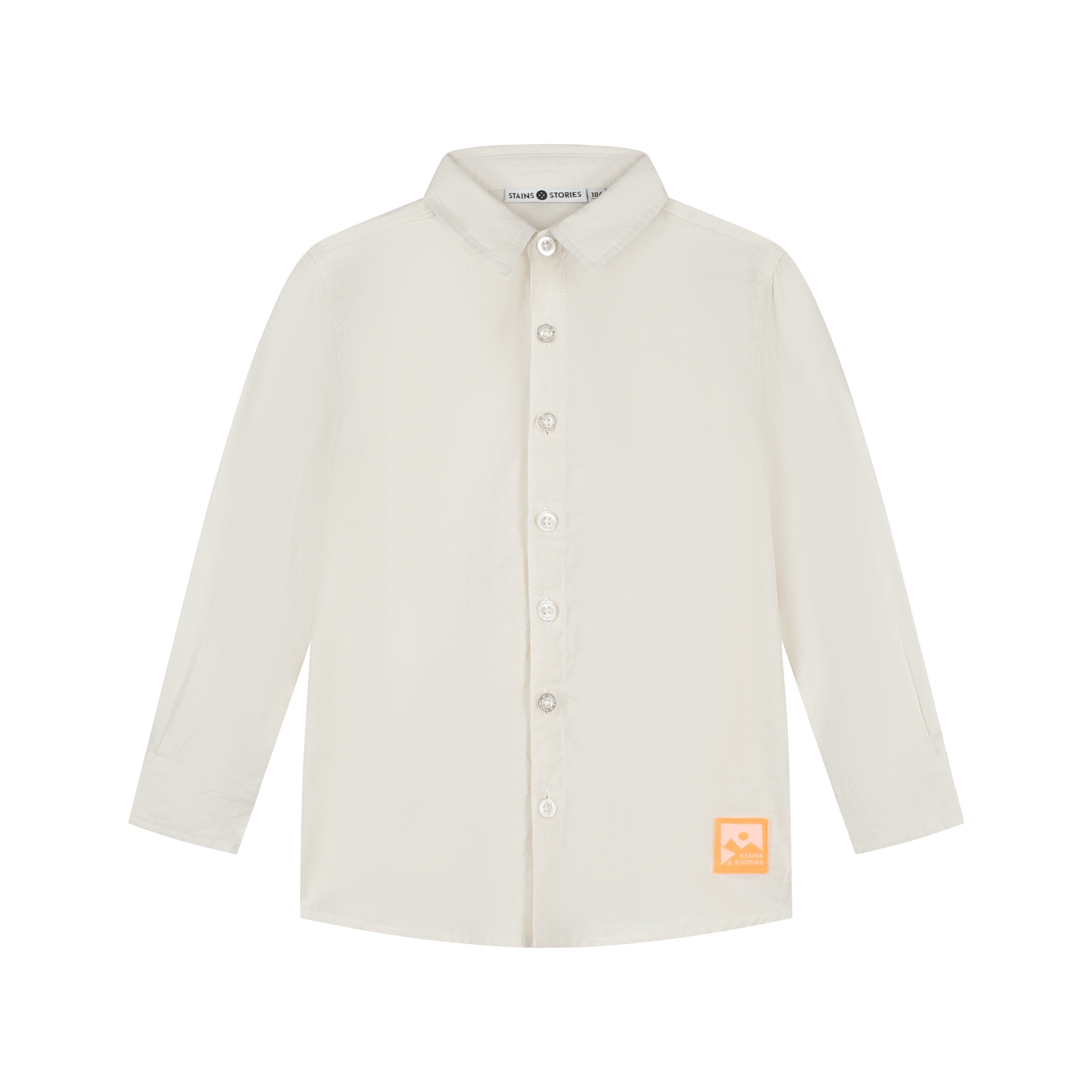 Chemise Boys - Blanc Cassé AW26 (Stains Stories)