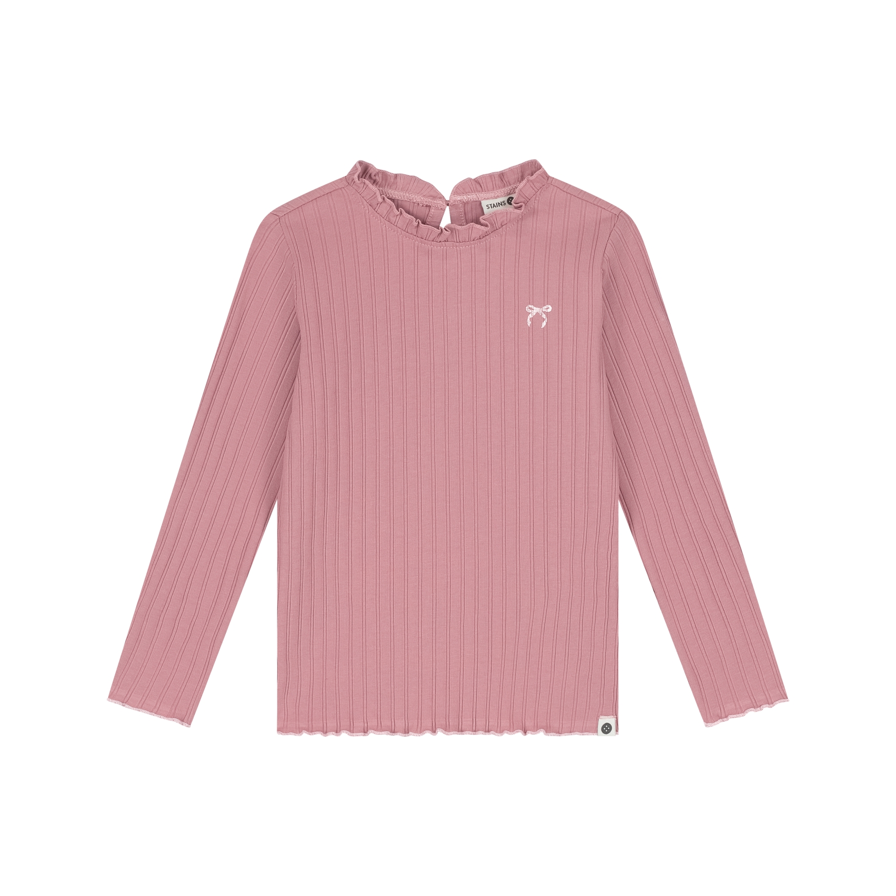 T-Shirt Manches Longues Girls - Rose AW26 (Stains Stories)