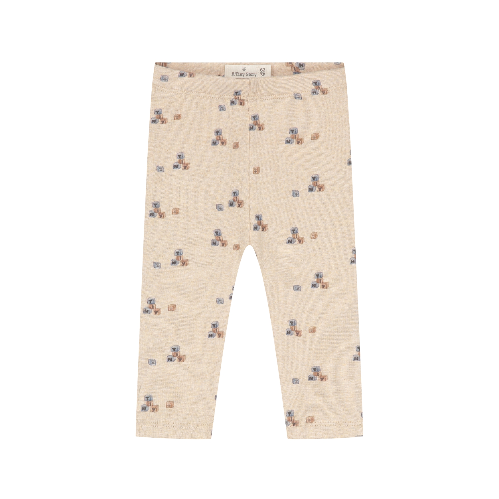 Pantalon Bébé - Beige Melange AW26 (Tiny Story)