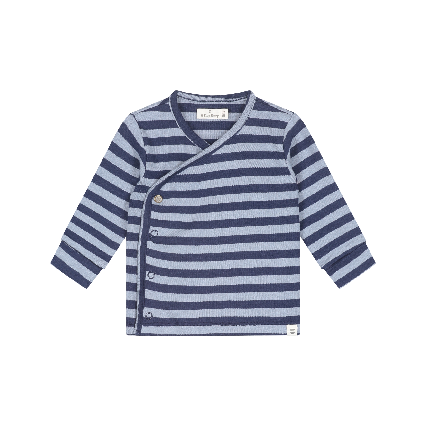 T-Shirt Bébé Long Sleeve - Bleu Foncé AW26 (Tiny Story)