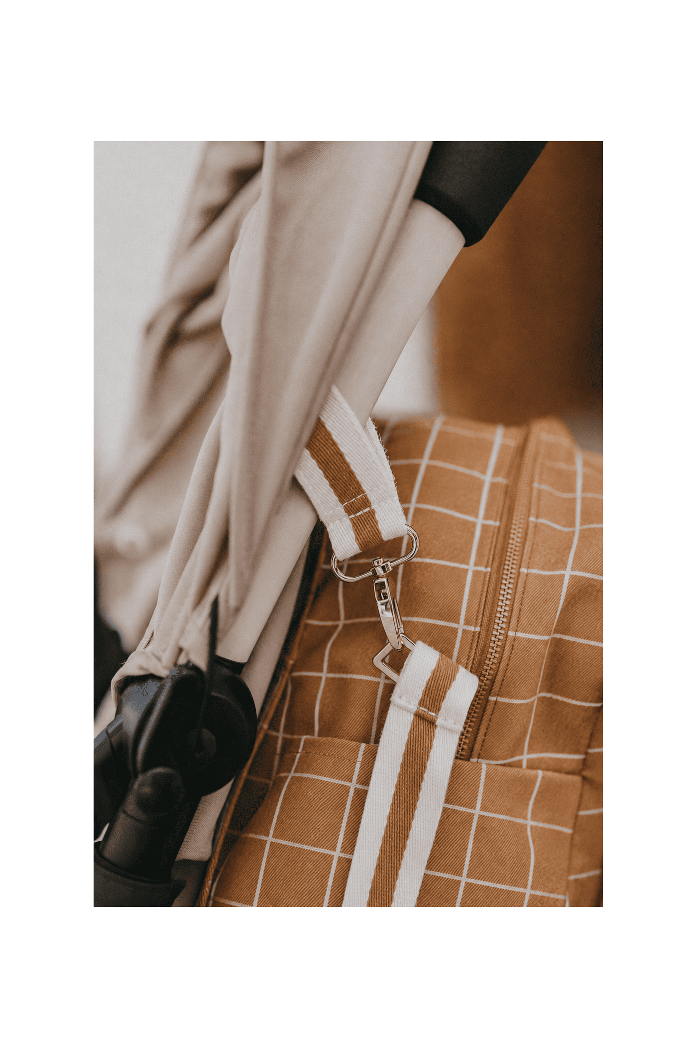 Attaches Poussettes Blanc-Camel ( Zakuw ) – Image 2