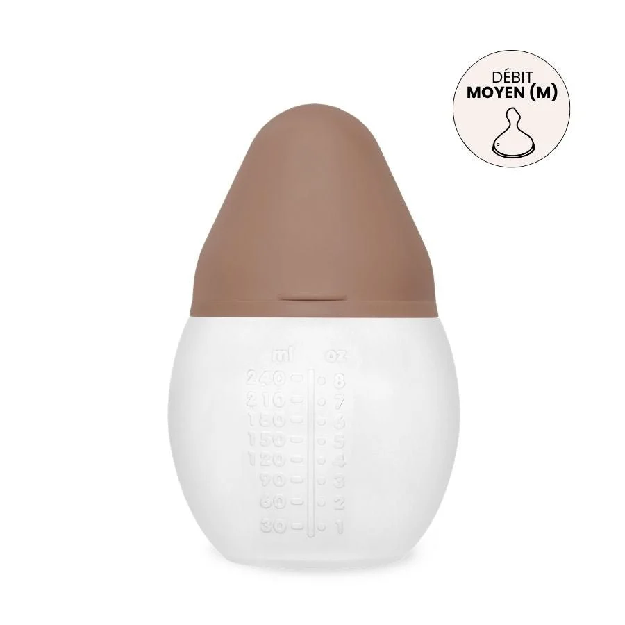 Biberon anti-colique 240 ml | Mocha Mousse 0m+ (Elhée)