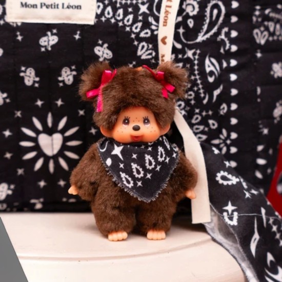 Mon petit Léon - Porte clé kiki bandana noir (Mon Petit Léon)