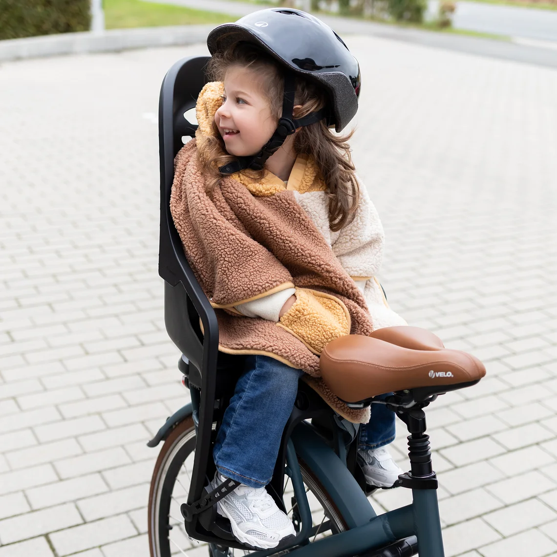 PONCHO DE VOYAGE 9-36M Teddy douillet Muffin (Bemini) – Image 4
