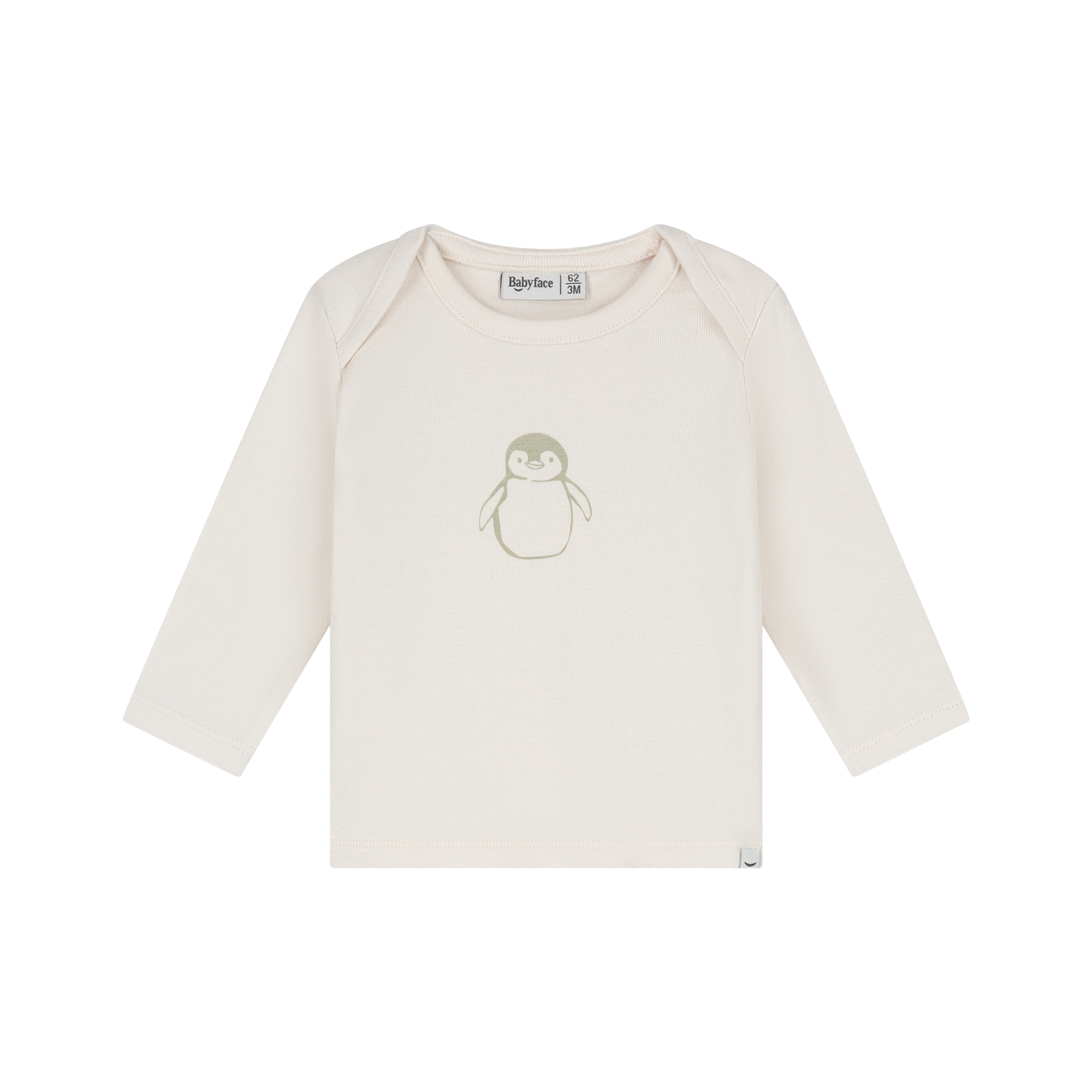 T-Shirt bébé Longues Manches Pingouin AW26 (Babyface) Sweet