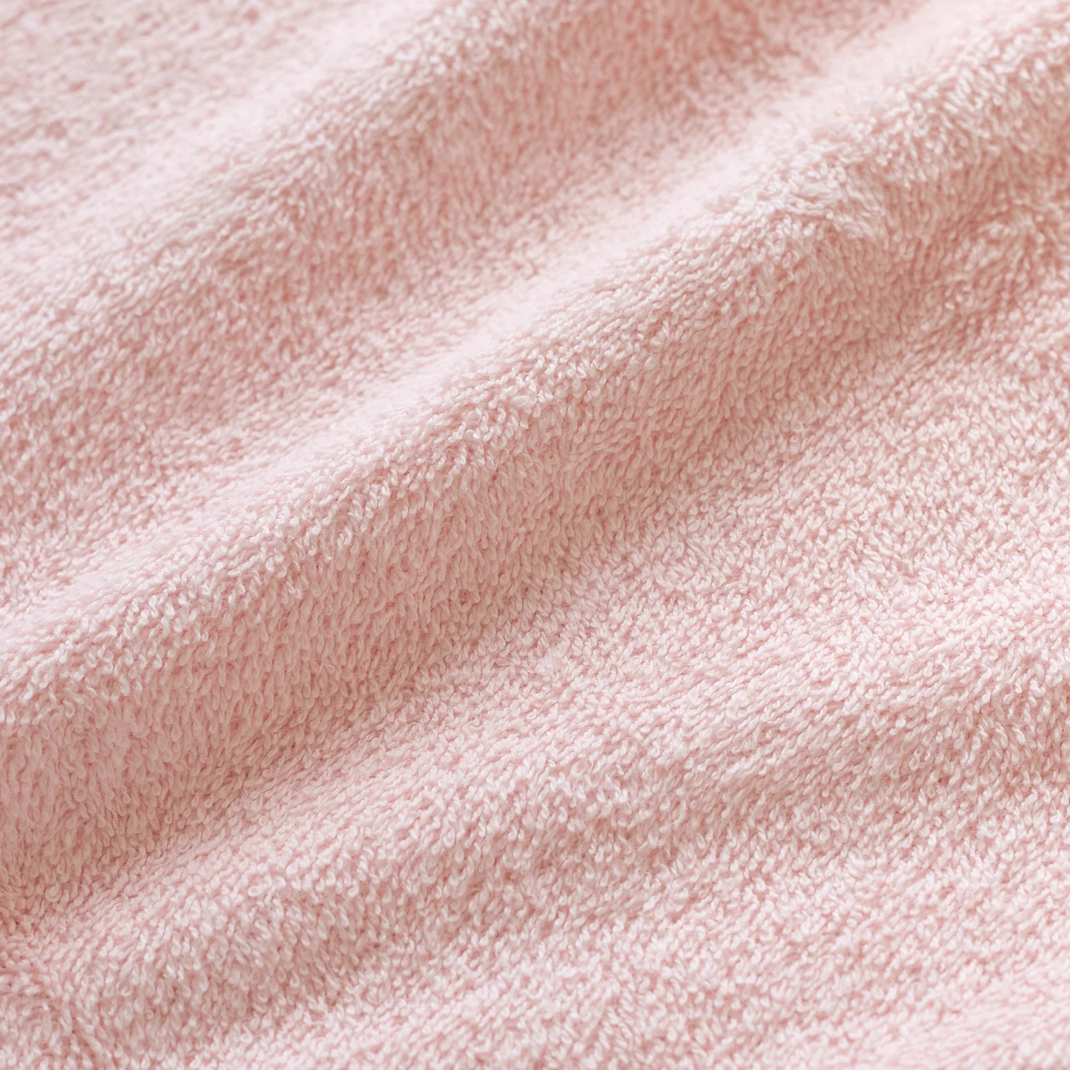 Cape de bain Éponge confort 75x75cm Blush (Bemini) – Image 2